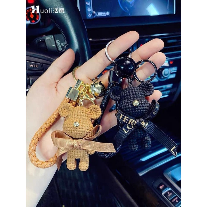 XẢ KHO - Móc khóa gấu hot trend phụ kiện túi xách siêu đẹp - hàng quảng châu