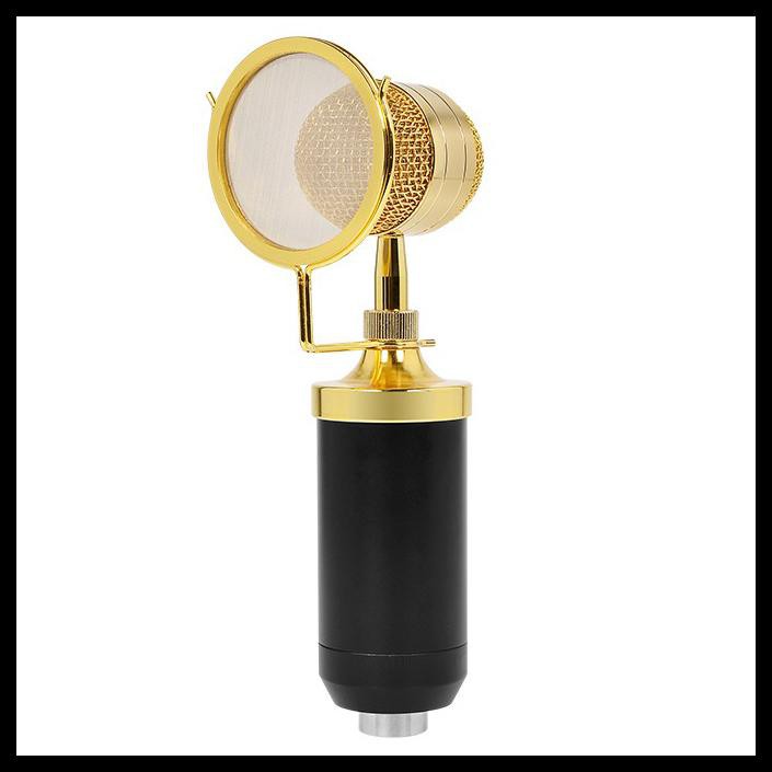 Micro Condenser Taffstudio Chống Sốc - Bm-8000 Gold Vcl217