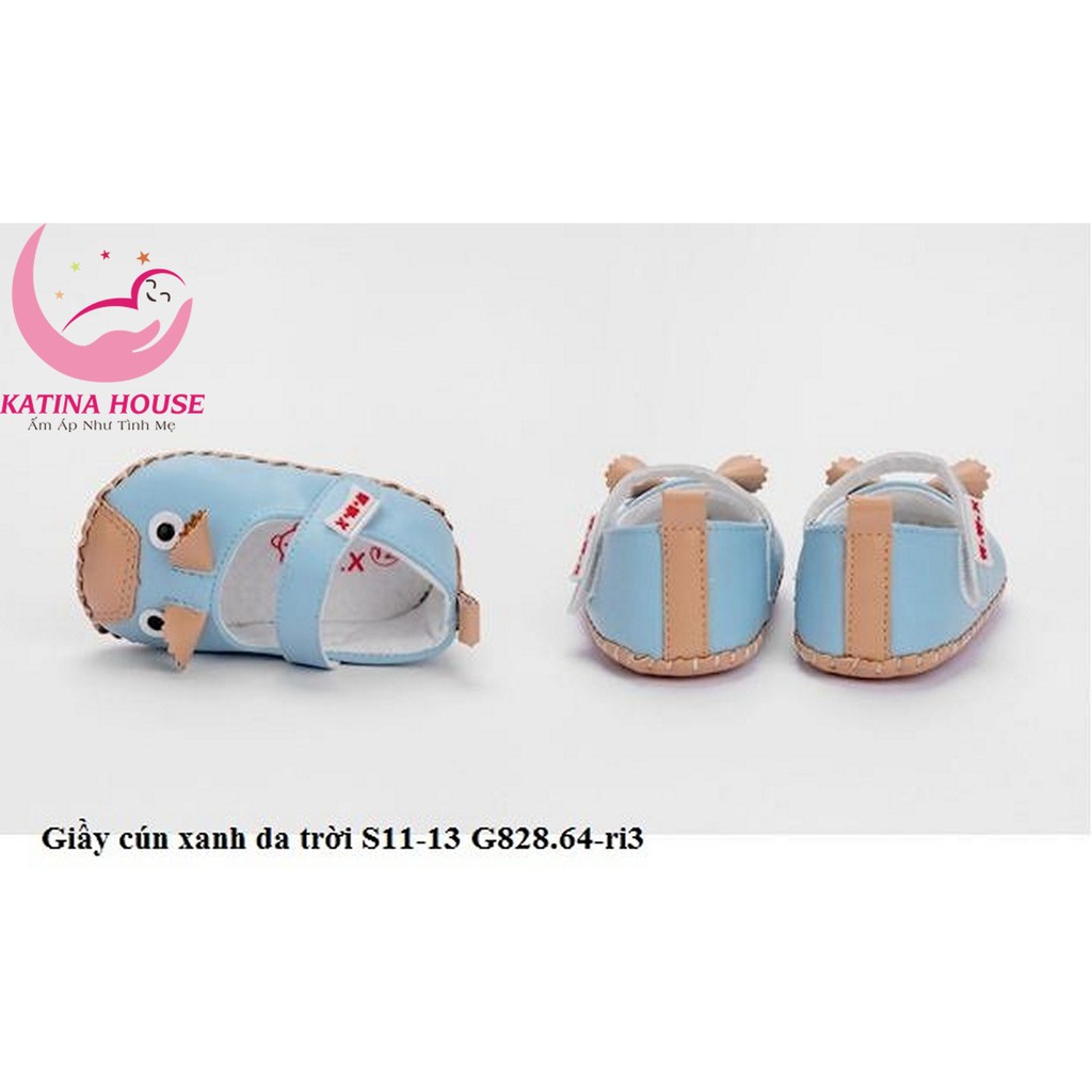 Giày cho bé trai 3 tháng đến 9 tháng, Giày cún siêu cute êm chân Size 11-13