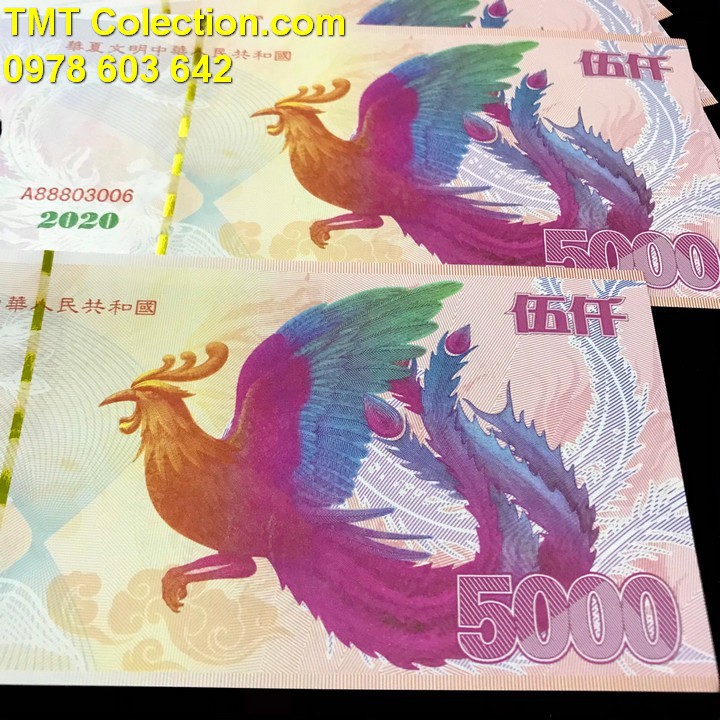 Tiền Phụng Hoàng 5000 của Trung Quốc dùng treo trong nhà, bỏ túi, lưu niệm, làm quà tặng - TMT Collection - SP005211