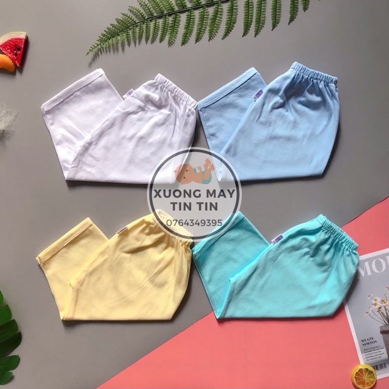 Quần dài trẻ em cotton 100% thoải mái mặc ở nhà số 13-16