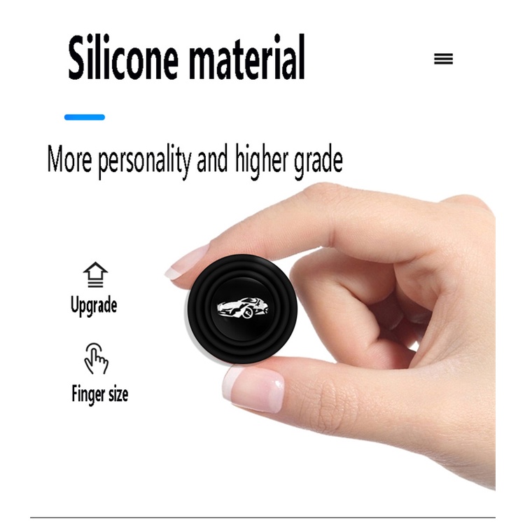 Set 2 Vỏ Cao Su Dán Nắp Động Cơ Xe Hơi Chống Ồn