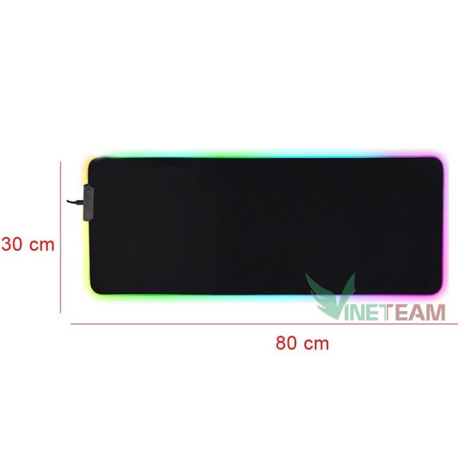 Miếng Lót Chuột LED RGB - Mousepad Led RGB Full Size - Đủ Kích Thước