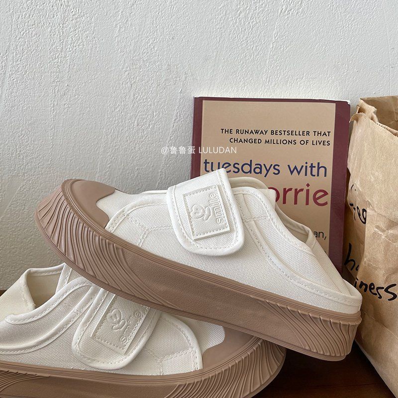 Sea Salt Giày Thể Thao Canvas Đế Dày Thoải Mái Thời Trang Mùa Hè Cho Nữ