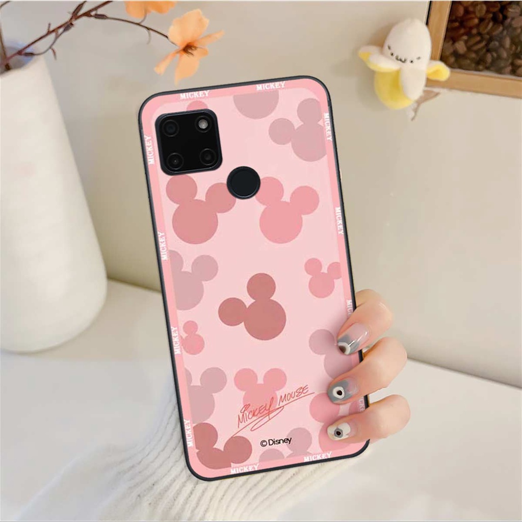Ốp lưng điện thoại Realme C20 / C21Y hình mic key min nie mouse thời trang, vỏ ốp rẻ đẹp