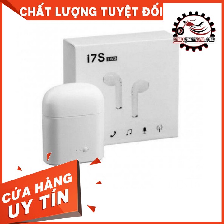 Tai nghe bluetooth không dây I7S cao cấp- công nghệ âm thanh 4.1 2019