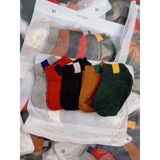 Set 5 đôi tất gân siêu hot HHB cho bé