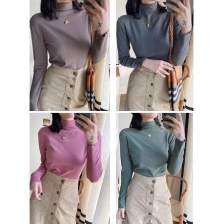 Áo thun giữ nhiệt Motie [FREESHIP - LOẠI 1 TÚI ZIP]  Áo giữ nhiệt nữ Motie phong cách Hàn Quốc