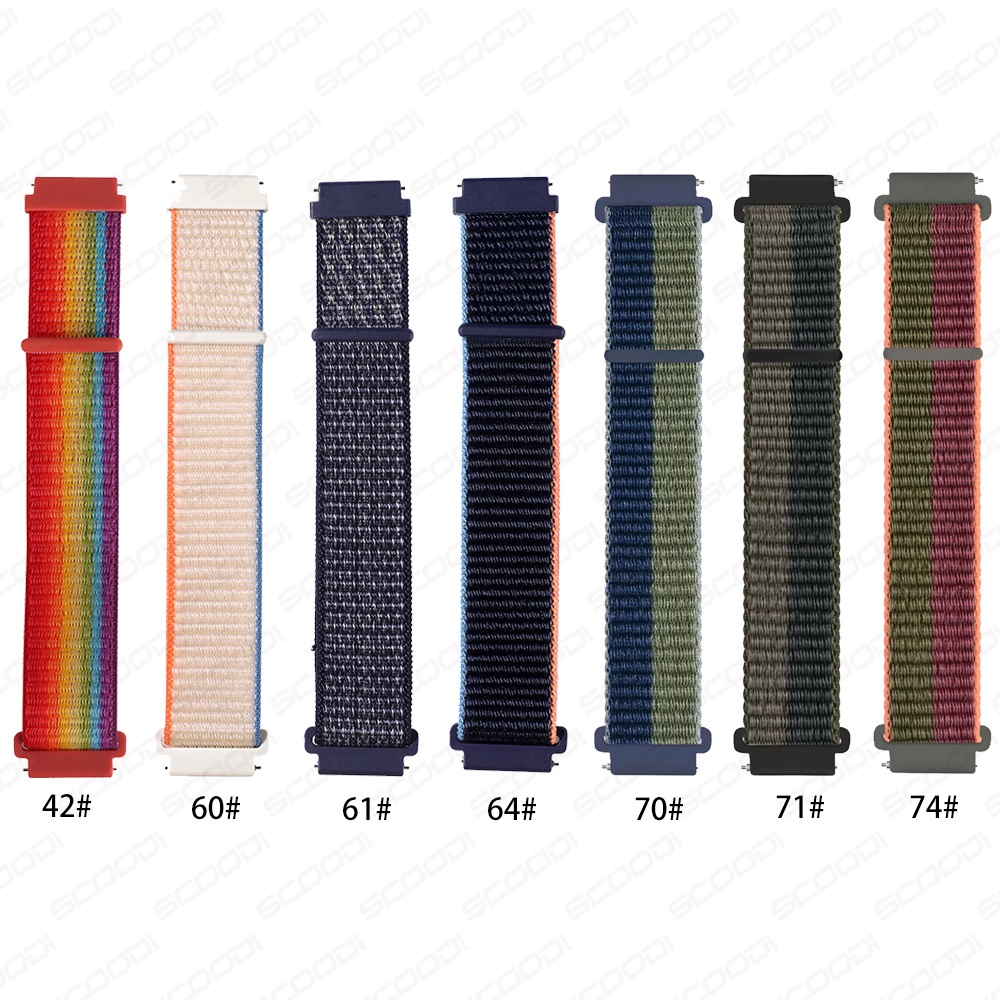 Dây Đeo Sợi Nylon 22mm Cho Đồng Hồ Thông Minh Xiaomi Imilab Kw66