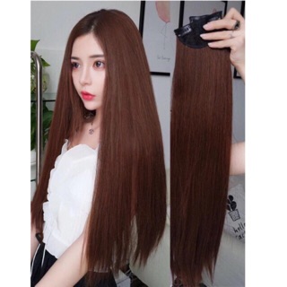 Tóc giả Kẹp dải thẳng làm phồng tóc