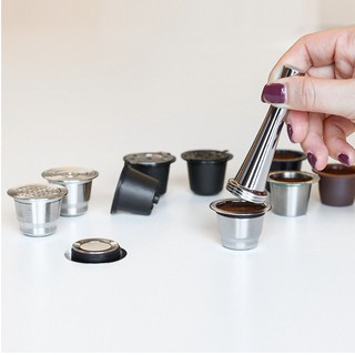 Tamper Solid Espresso Coffee Tool For Nespresso Capsule Hammer