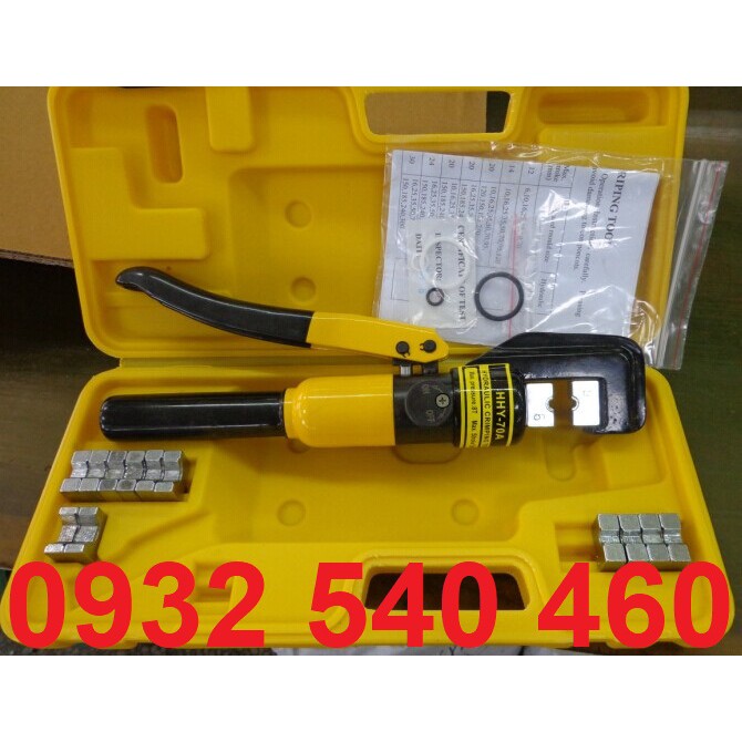Kìm Bấm Cos Thủy lực 70 mm2 HHY-70A