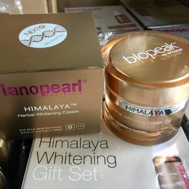 Kem dưỡng da chống lão hóa ban đêm Lanopearl  Himalaya Herbal Whitening Cream 50ml