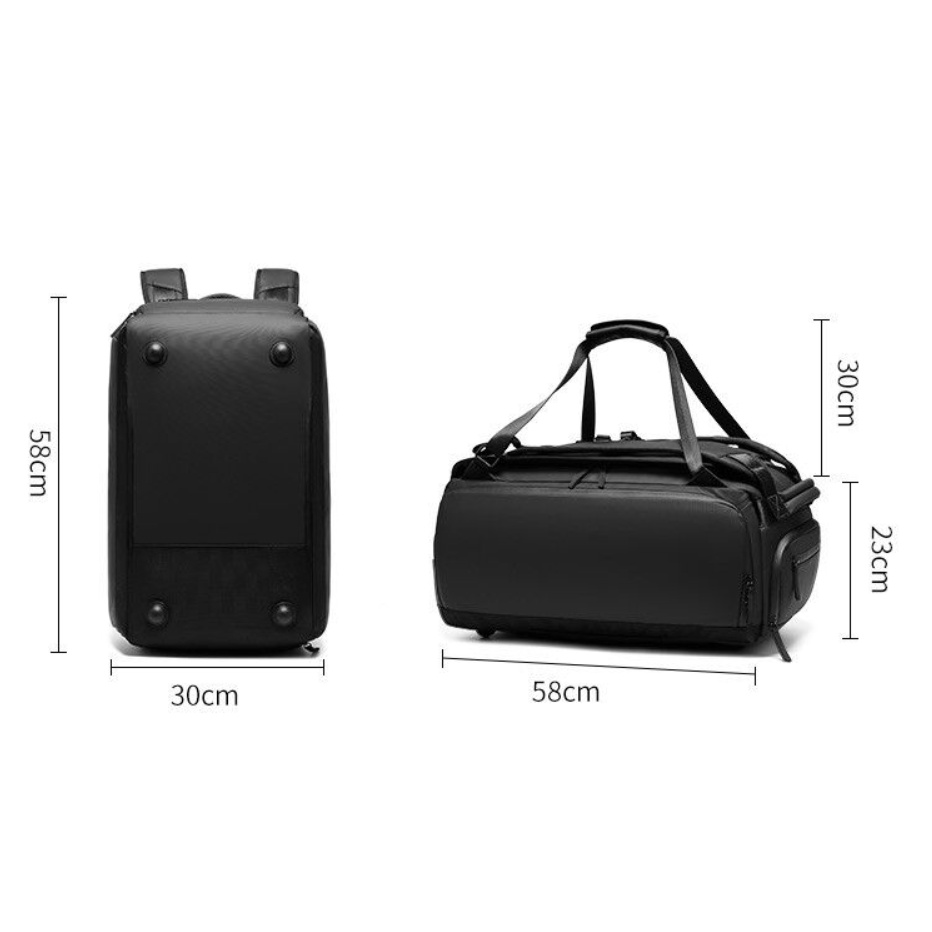 Túi xách du lịch thể thao nam kiêm balo du lịch cao cấp phong cách mới(15,6&quot;)