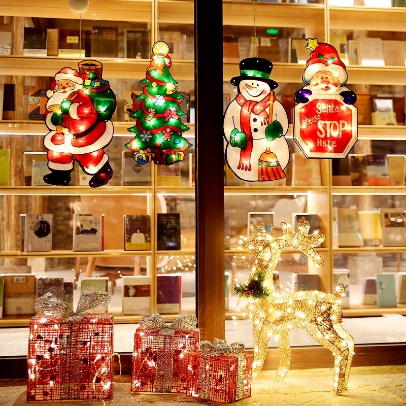 Đèn LED trang trí cửa sổ nhiều màu sắc