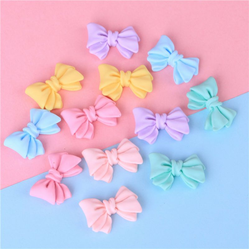 charm nơ nguyên liệu trang trí điện thoại ,DIY
