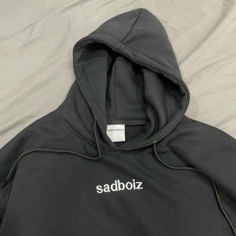 HODIE NỈ NGOẠI UNISEX NAM NỮ SAIDBOIZ CHỮ THÊU - KÈM ẢNH CẬN CHẤT