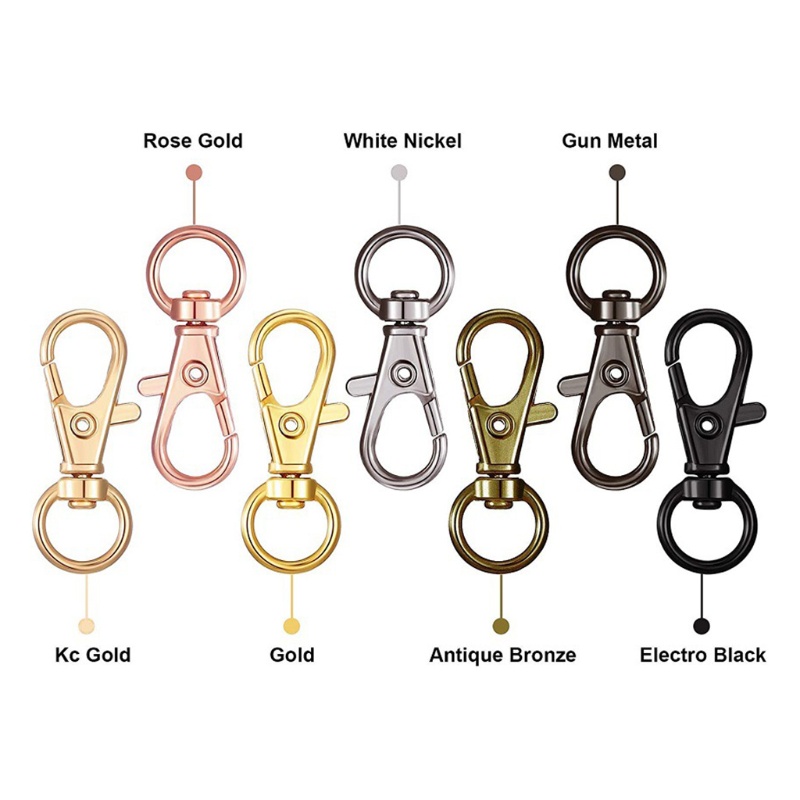 Set 56 Móc Khóa Có Kẹp Càng Cua Dùng Làm Móc Khóa Tiện Dụng