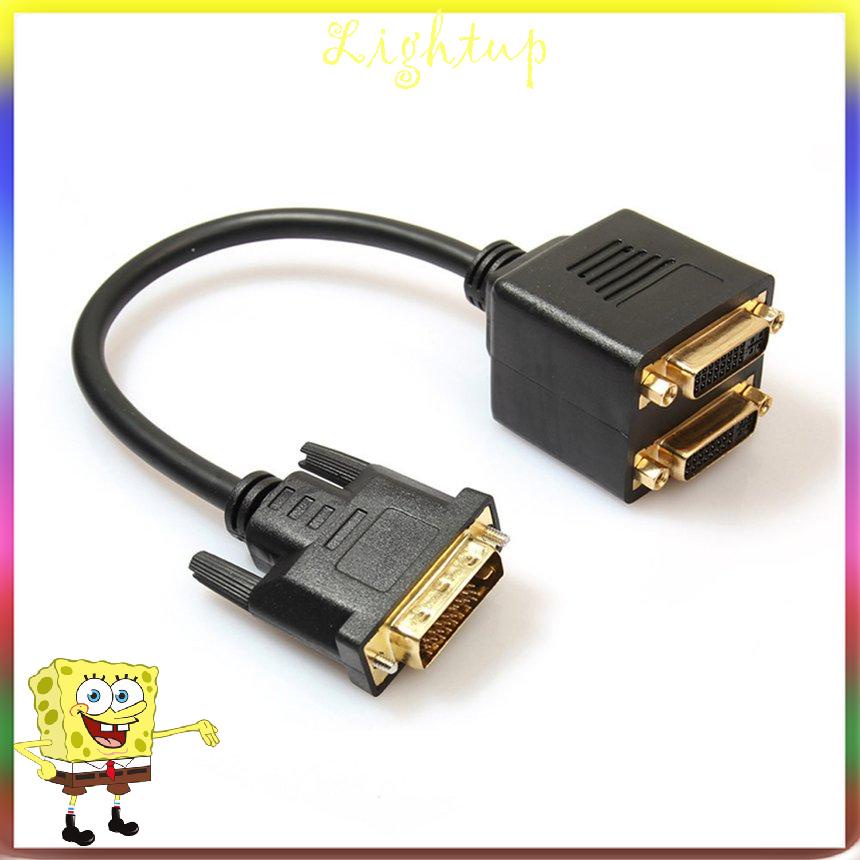 Cáp chia DVI-D sang Dual 2 DVI-I