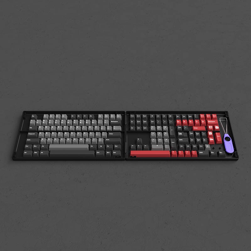 Bộ keycap phím cơ AKKO Keycap set – Psittacus (PBT DoubleShot/ Cherry profile/ 157 nút)