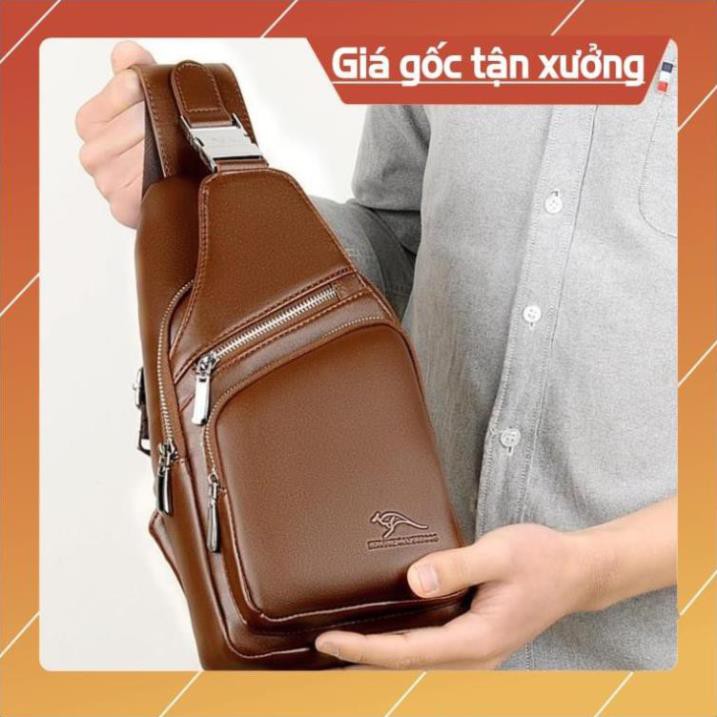 [FREESHIP]Túi Đeo Chéo Nam Da PU Cao Cấp Chống Nước- Phong Cách Thể Thao Hàn Quốc Đậm Chất Men | BigBuy360 - bigbuy360.vn