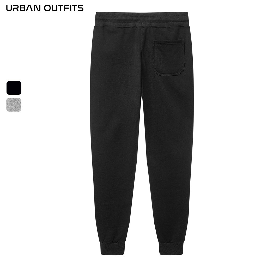 Quần Jogger Nam Nữ URBAN OUTFITS In Chữ JOR03 Ống Suông Có Bo Thun Cotton Nỉ