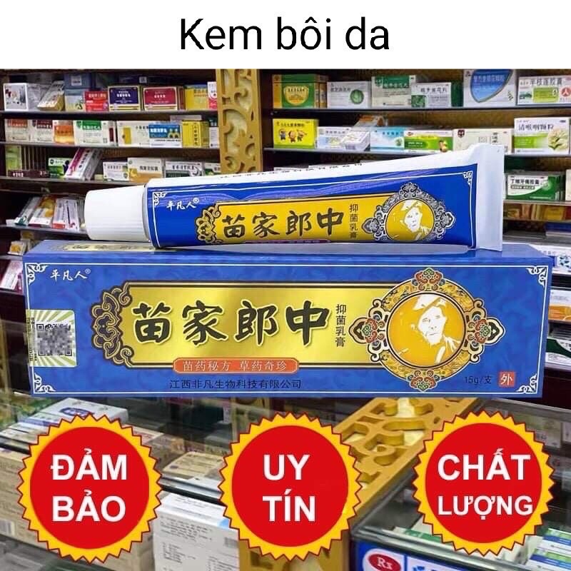 Kem bôi ngoài da Thành phần Thiên Nhiên nội Địa
