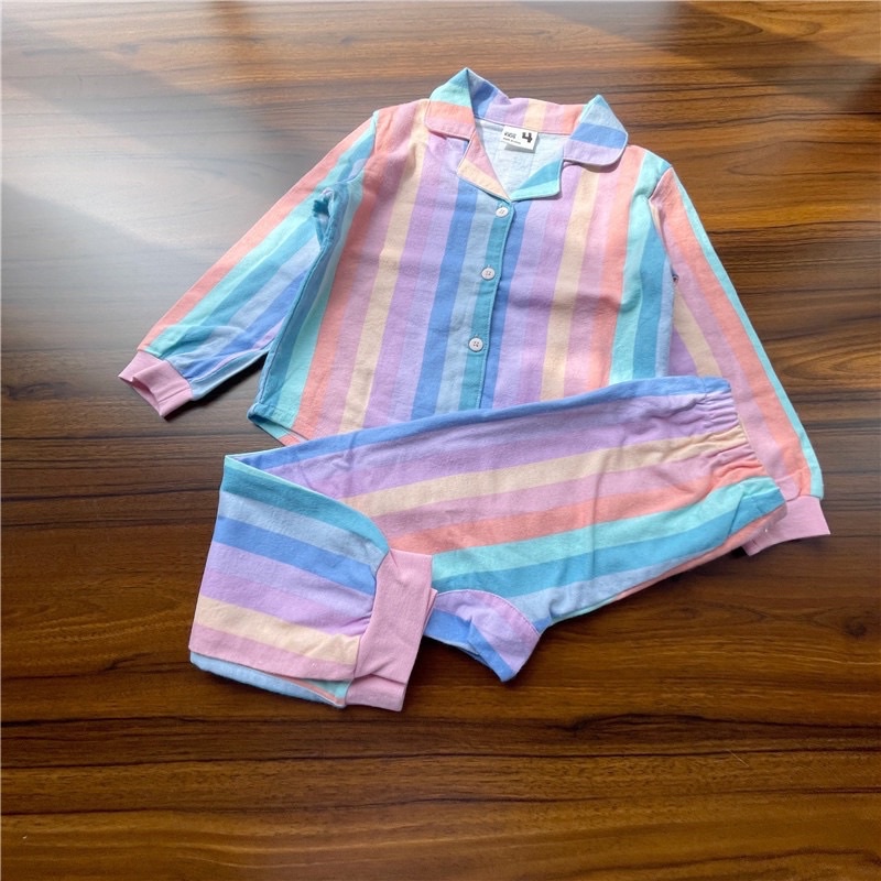 Bộ quần áo ngủ Cotton On bé trai và gái 4-10 tuổi  Bộ mặc nhà cho bé cao cấp 0622