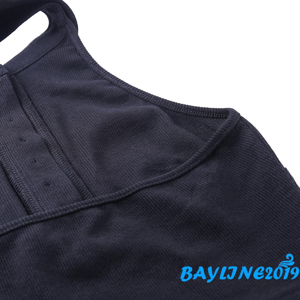 Áo Lửng Không Tay Cổ Tim Phong Cách Quyến Rũ Cho Nữ