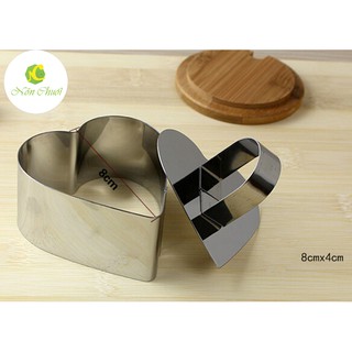 Khuôn ring mouse làm bánh Mouse mini có nắp