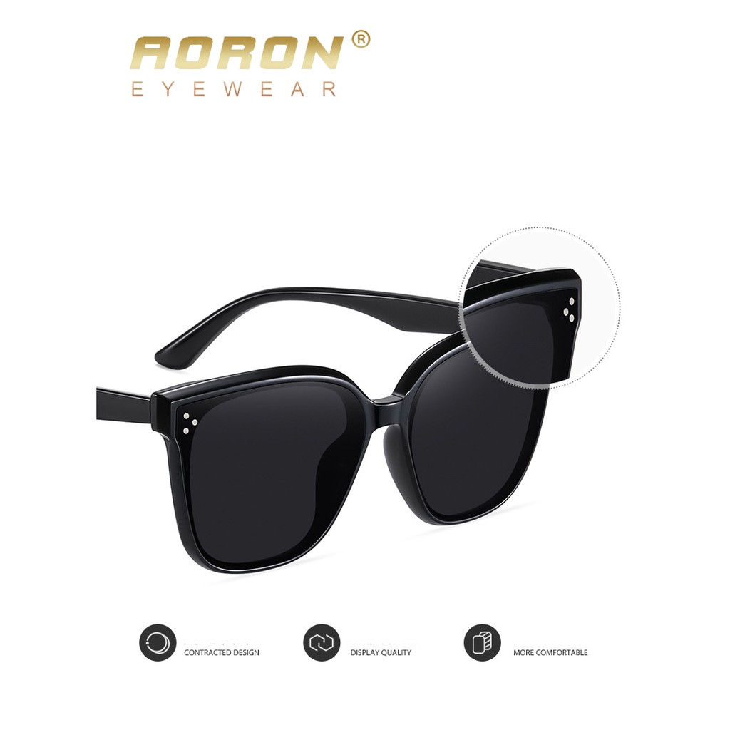 [TẶNG KÈM HỘP] Kính Mắt Nam PHÂN CỰC polarize Cao Cấp AORON Chống Tia UV400  Hiệu quả- Bảo hành 12 tháng