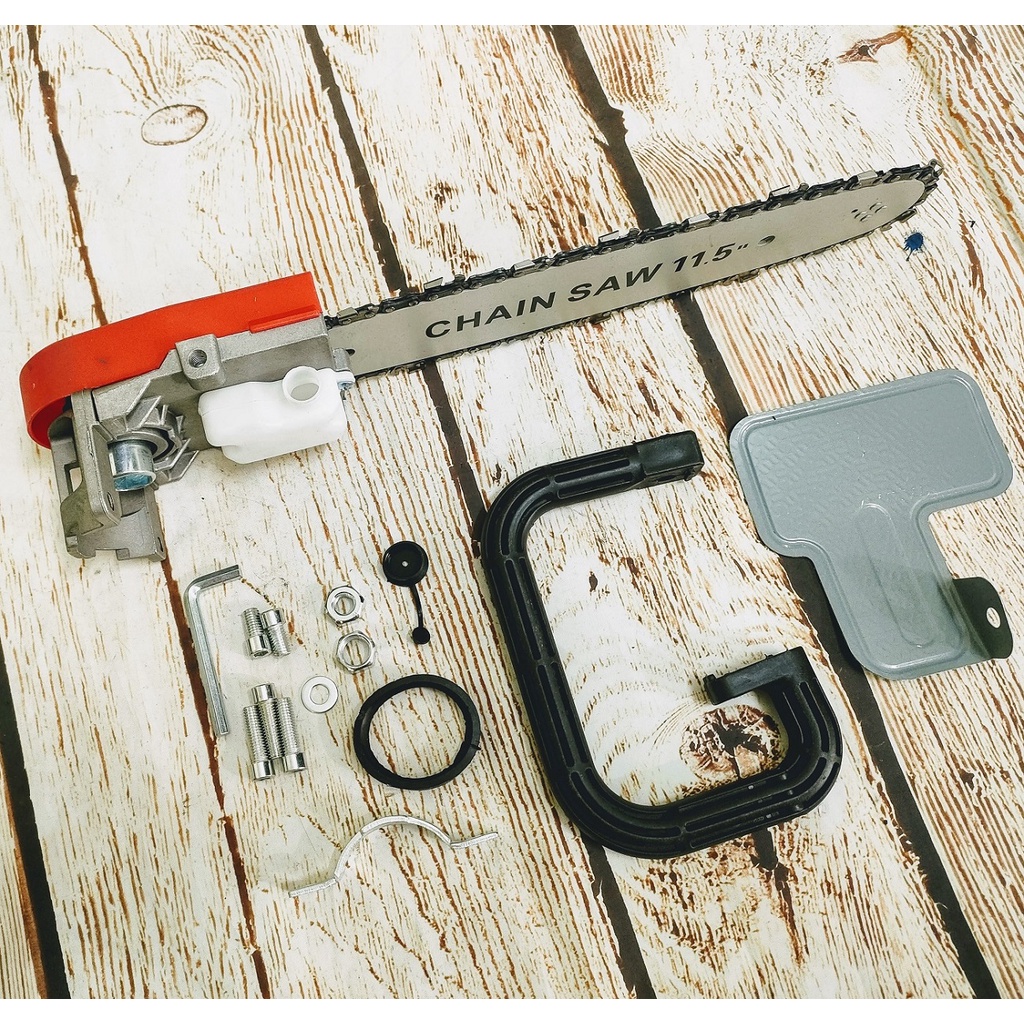 SV Bộ chuyển máy mài 100 - 125 thành cưa xích cầm tay loại cao cấp