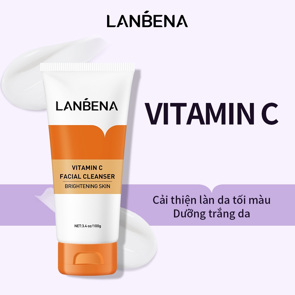 Sữa rửa mặt LANBENA giúp làm sáng da 100g