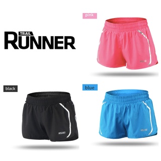 QUẦN SHORT CHẠY BỘ NỮ ARSUXEO B175 THÍCH HỢP CHO NHIỀU MÔN THỂ THAO