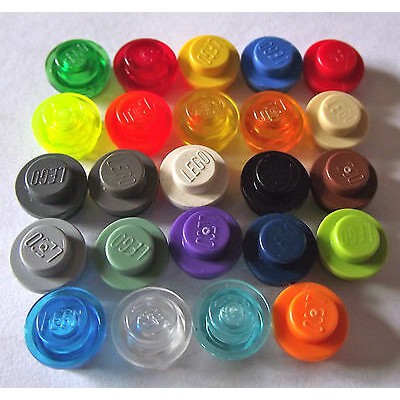 Gạch Lego tròn 1 x 1 (màu phổ biến) / Lego Part 4073: Plate, Round 1 x 1