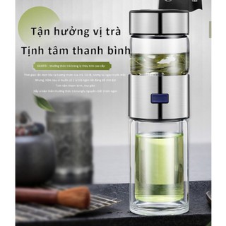 Bình pha trà, bình giữ nhiệt pha trà phân tách nhiều lớp siêu tiện lợi