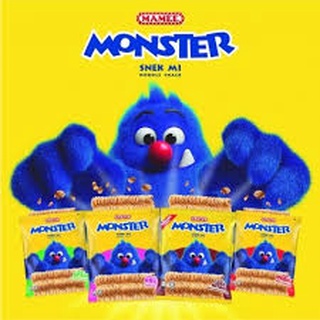 Snack Mì Vị BBQ Hiệu Mamee Monster (8 gói x 25g)