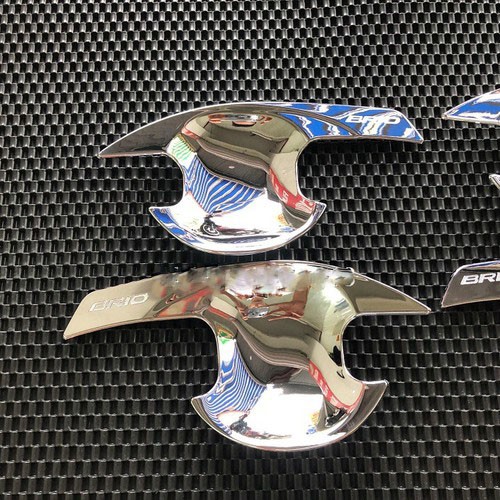 Ốp Tay Hõm Cửa Xe Honda Brio 2019 2020 2021 Mạ Crom