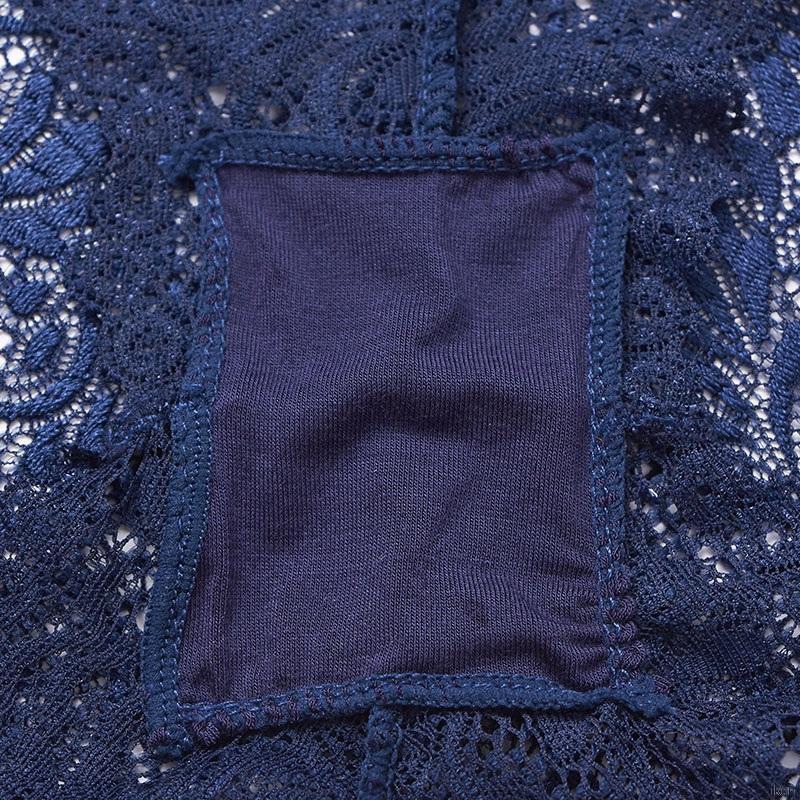 Sexy Lace Panties Women Tempting Pretty Briefs Mid Waist Women Floral Underwear