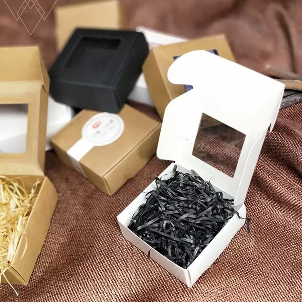 Bộ 10 Hộp Giấy Đựng Quà Tặng Xinh Xắn