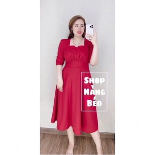 Đầm tiểu thơ bigsize (55-90kg)