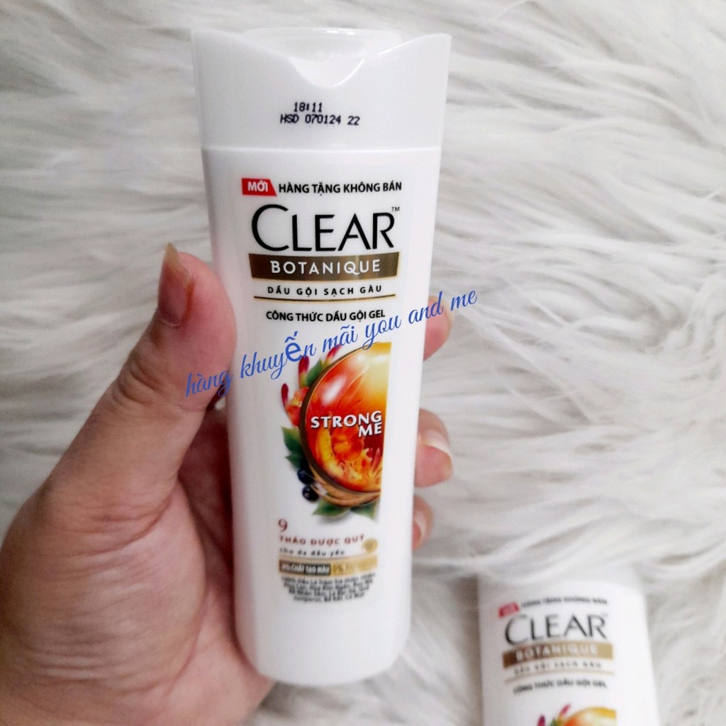 (mini 70g) Dầu gội sạch gàu Clear thảo dược | WebRaoVat - webraovat.net.vn