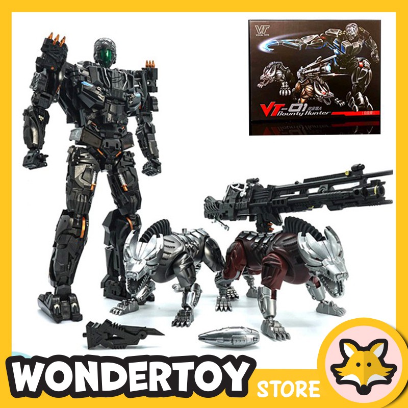 Mô hình Lockdown VT-01 Transformers size 22cm - Chính hãng Visual Toys