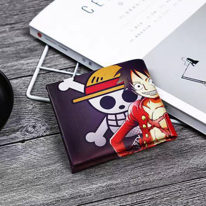 Ví VARZALO MAN in hình hoạt hình One Piece phong cách Nhật Bản cho nam