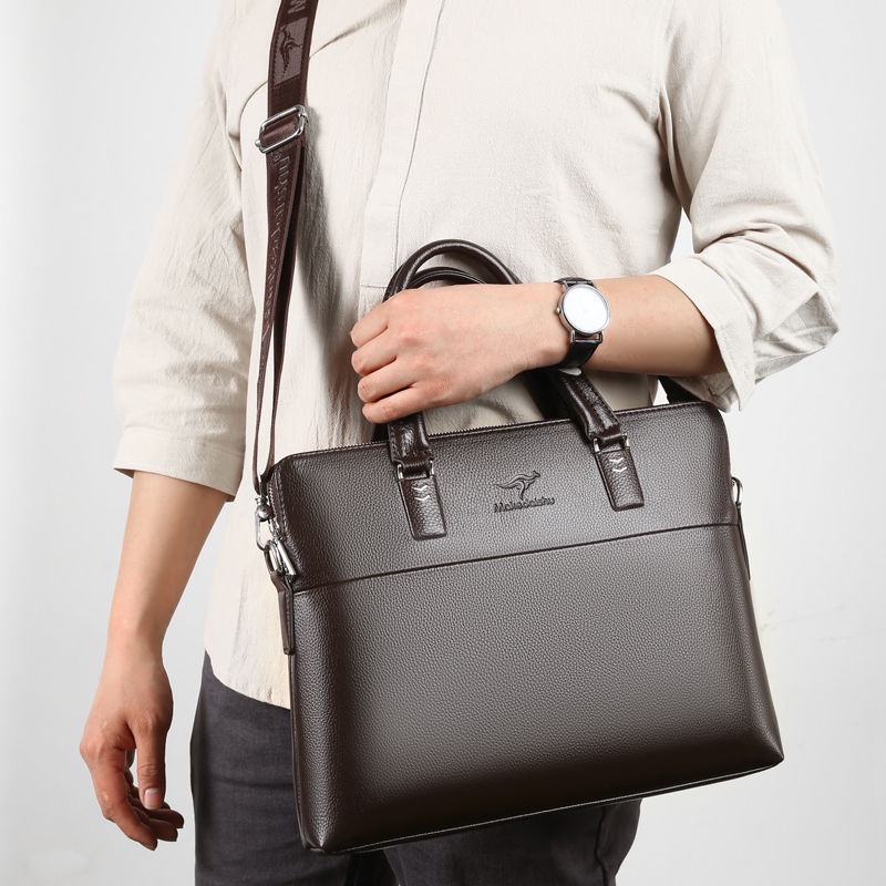 Túi xách da cỡ lớn thời trang dành cho nam | BigBuy360 - bigbuy360.vn