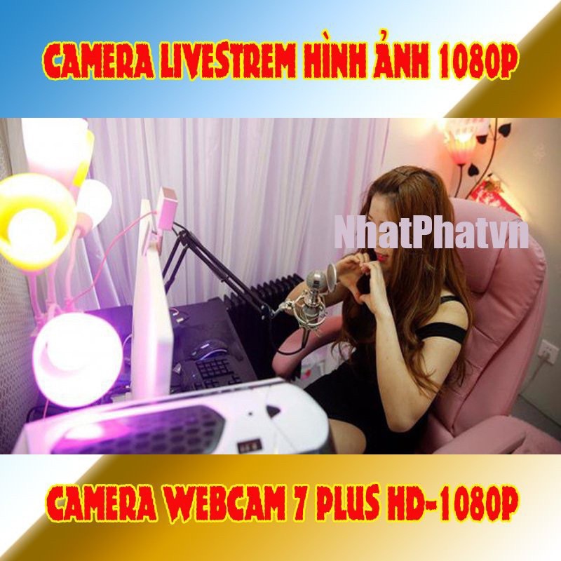 Webcam Live Stream Chuyên Nghiệp Cho PC Laptop