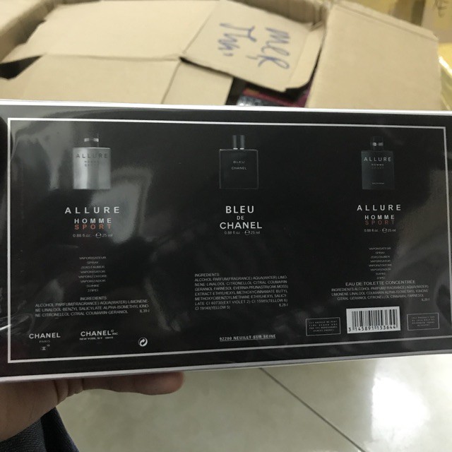 Set nước hoa nam 3 chai 75ml/chai | BigBuy360 - bigbuy360.vn