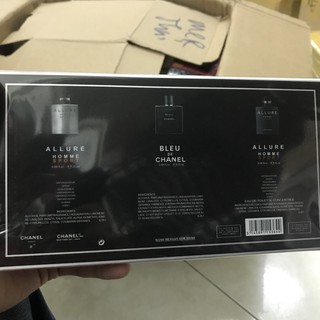 Set nước hoa nam 3 chai 75ml/chai