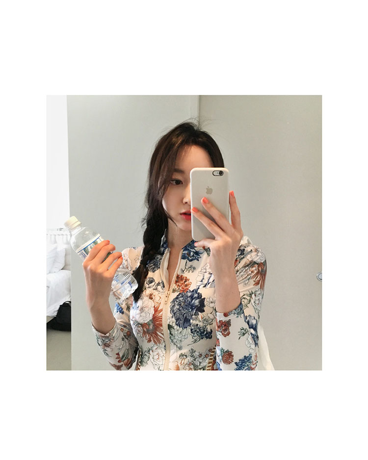 Đồ Bơi Một Mảnh Dài Tay Phong Cách Hàn Quốc Quyến Rũ Dành Cho Nữ | BigBuy360 - bigbuy360.vn