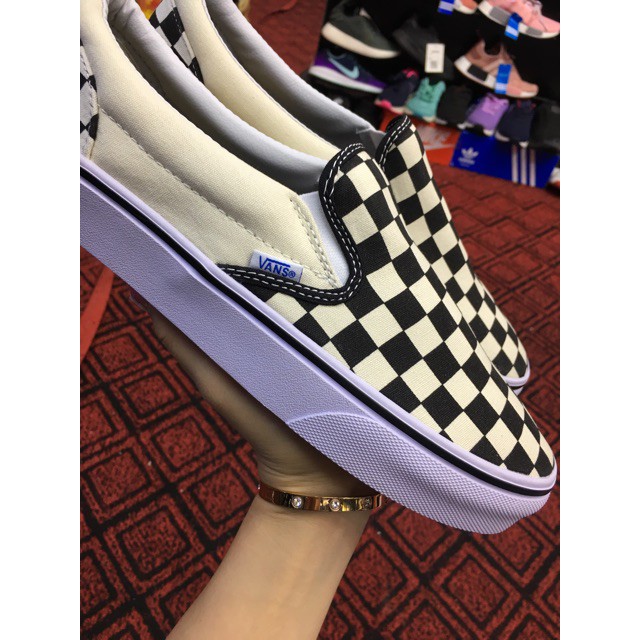 Giày sneaker old skool lười caro (,video kèm ảnh thật ) | BigBuy360 - bigbuy360.vn